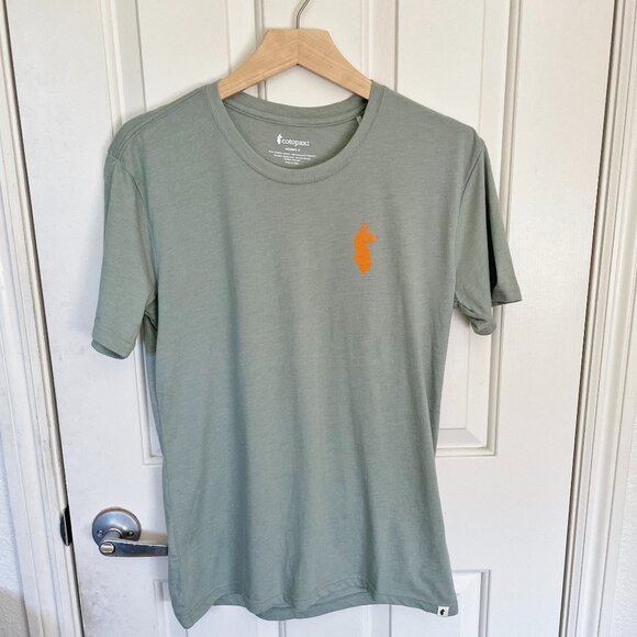 NEW Cotopaxi Happy Day Organic T-Shirt - Women's M NWT Silver Leaf Green - Picture 3 of 10